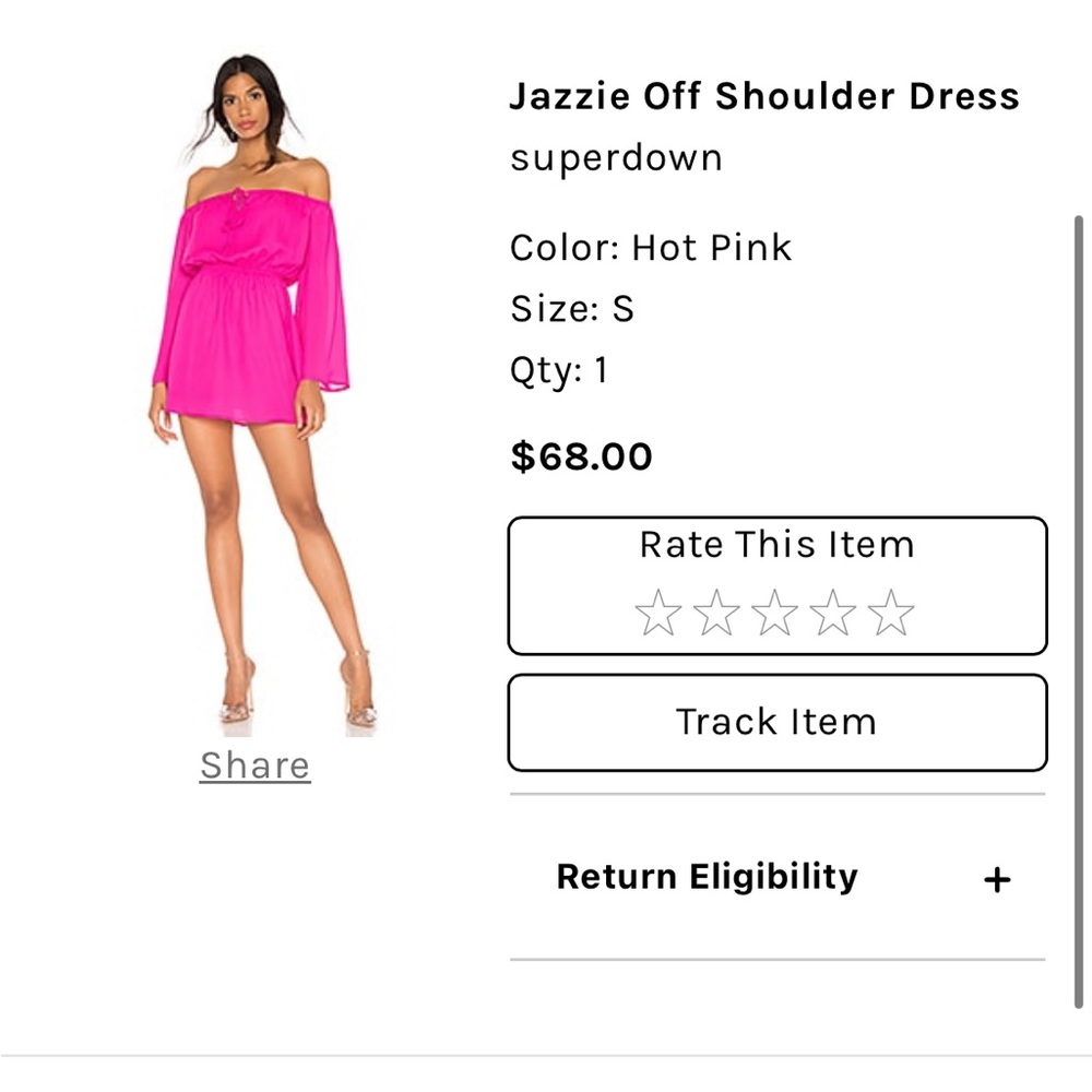 Superdown Hot Pint Mini Dress